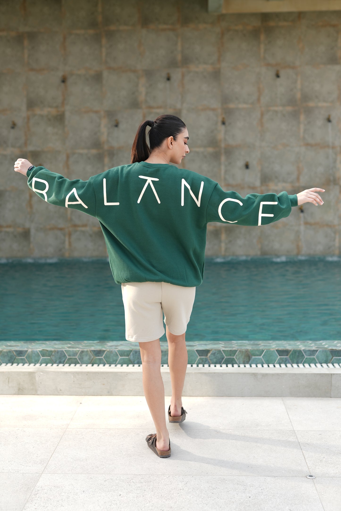 Balance Shorts-Beige