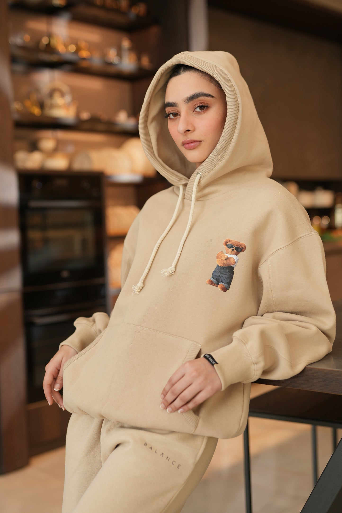 Balance Bear Set-Beige