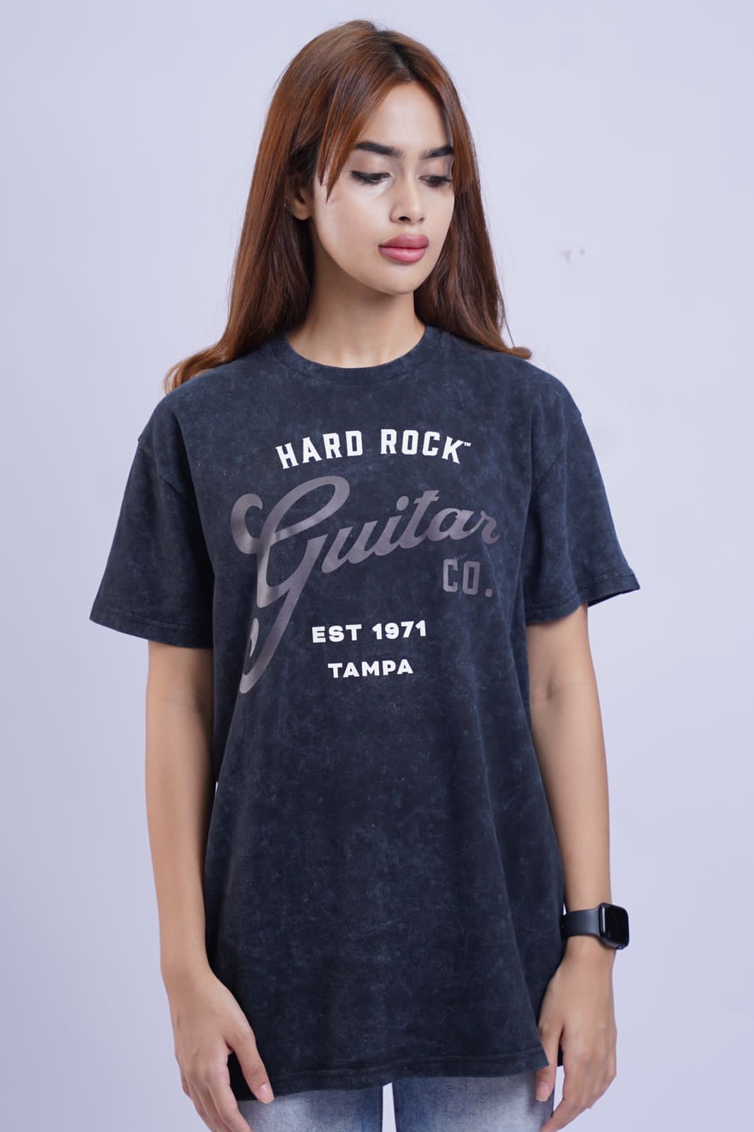 Hard Rock Tee - Marble Black