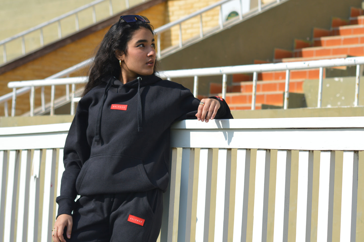 Red Label Hoodie - Black