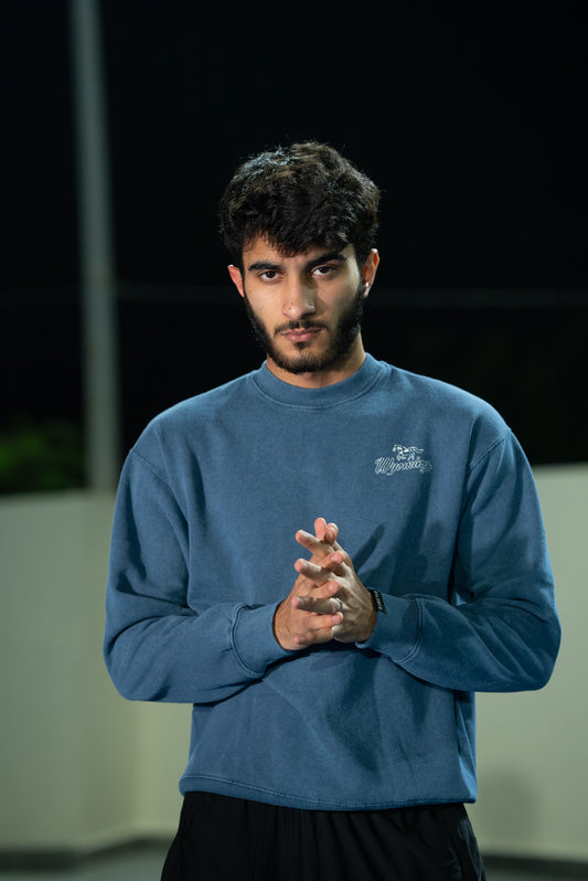 Wyoming Sweatshirt-Blue