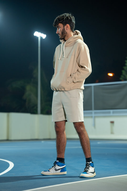 Balance Shorts-Beige