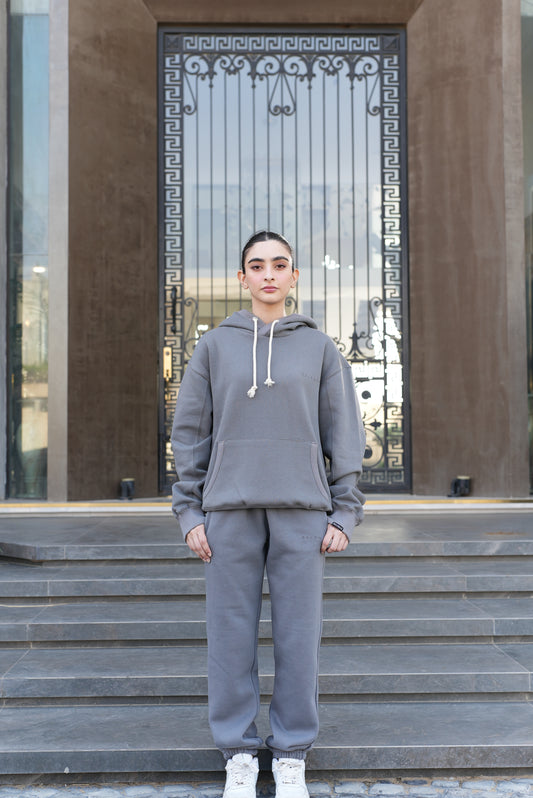 Raw Balance Sweatpants-Grey