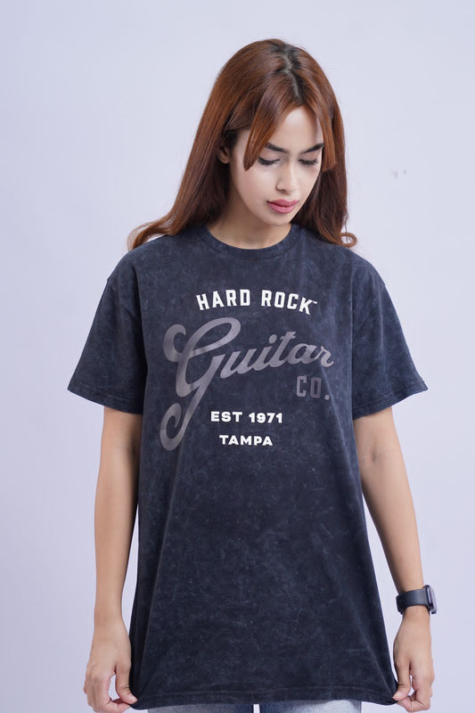 Hard Rock Tee - Marble Black