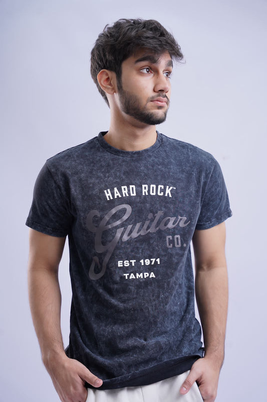 Hard Rock Tee - Marble Black