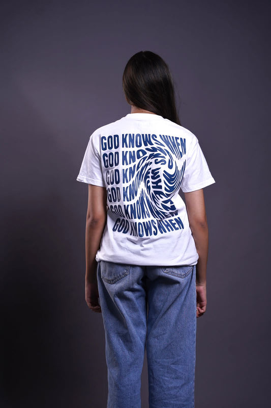 God Knows When Tee - White